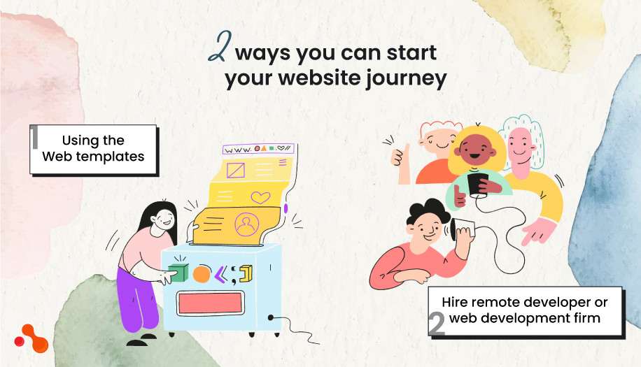 ways you can start your website journey