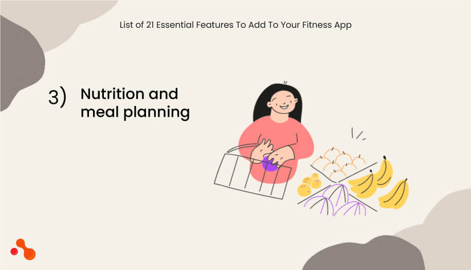 3. Nutrition and meal planning