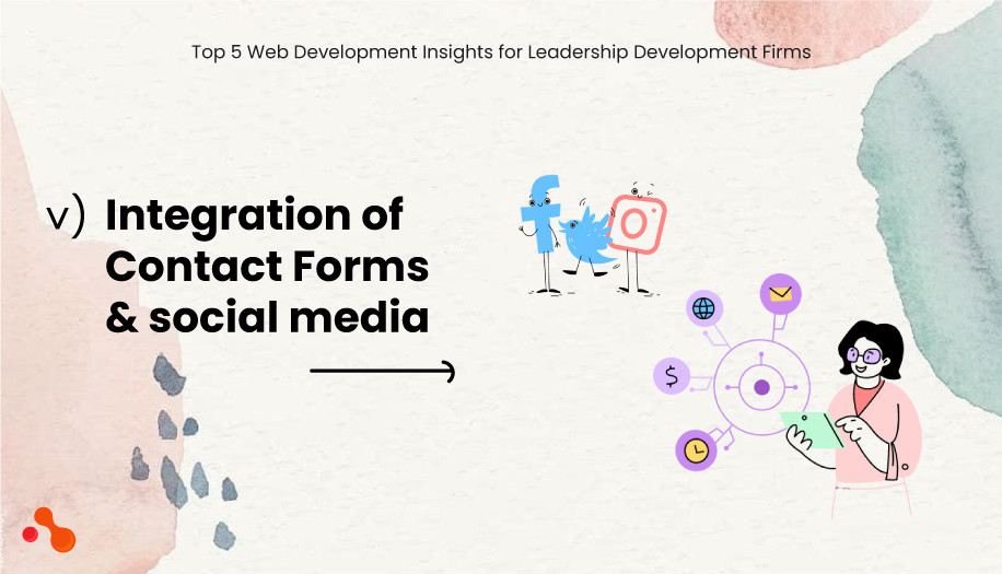 Integration of Contact Forms and social media
