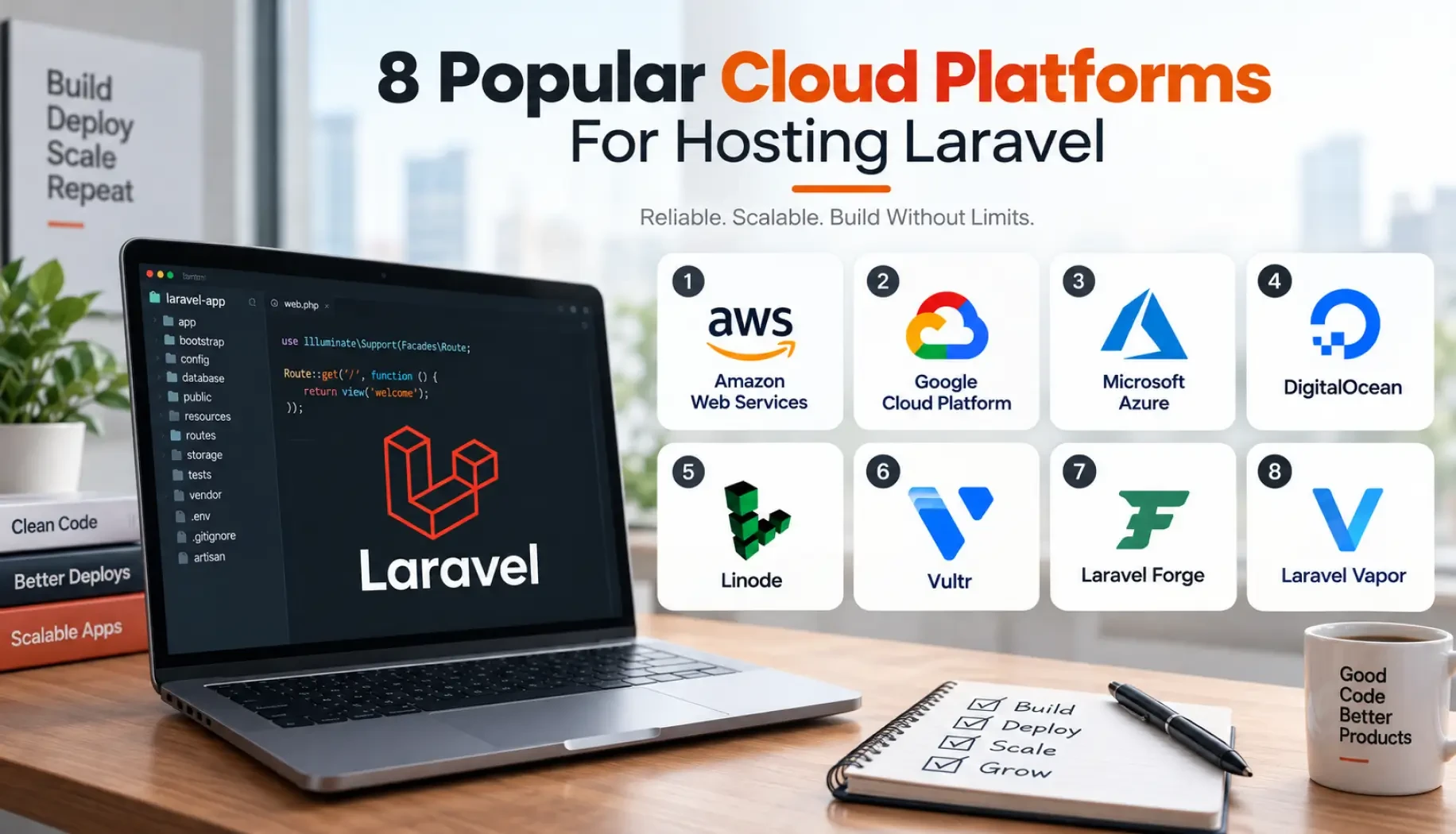 8 Popular Cloud Platforms For Hosting Laravel