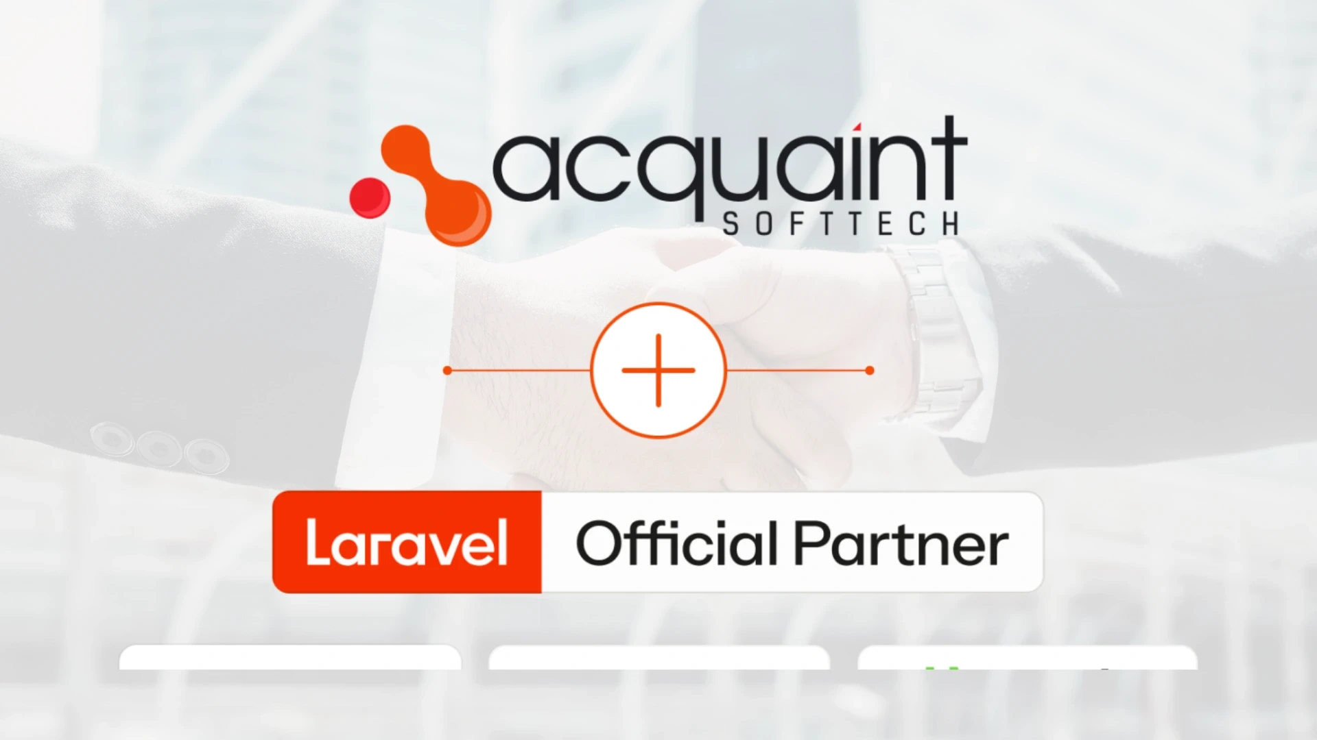 Acquaint Softtech: Official Laravel Silver Partner Recognised for Excellence