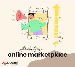 What to do after developing an online marketplace?