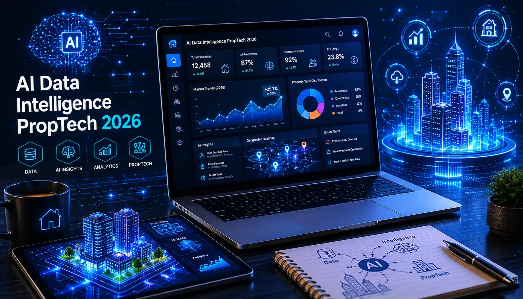 AI Data Intelligence PropTech 2026: Valuation, Forecasting & Smart Insights
