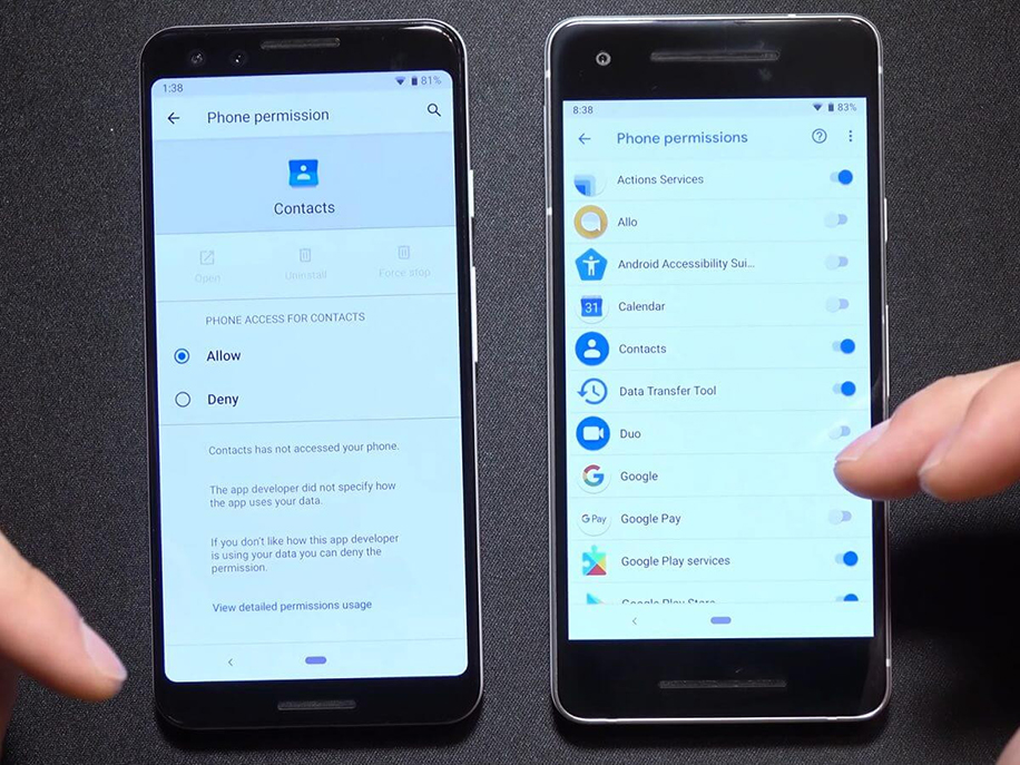 android q permission