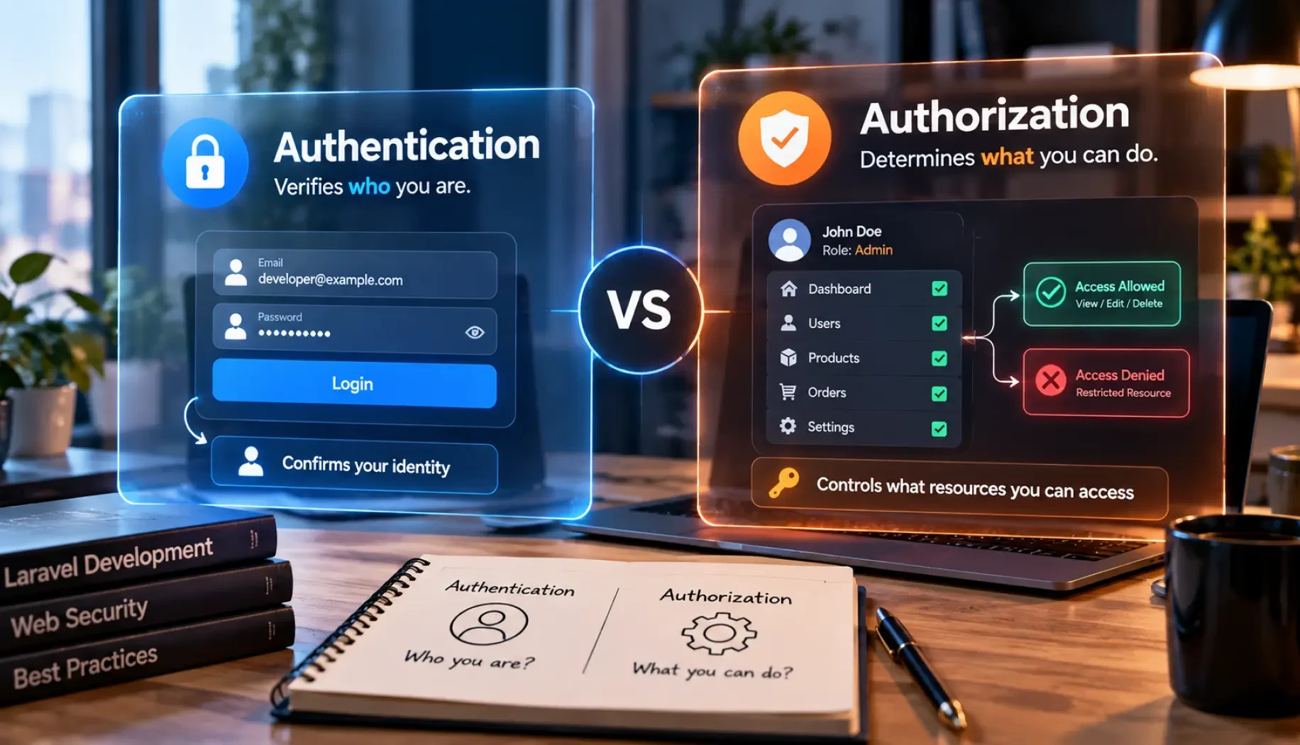 Authentication Vs Authorization