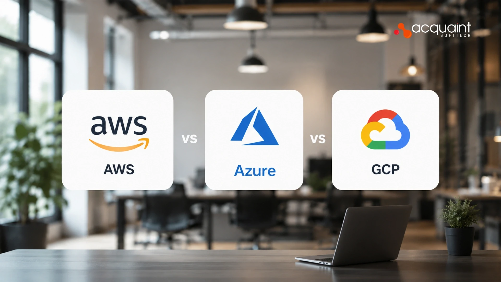 AWS vs Azure vs GCP for SaaS Startups