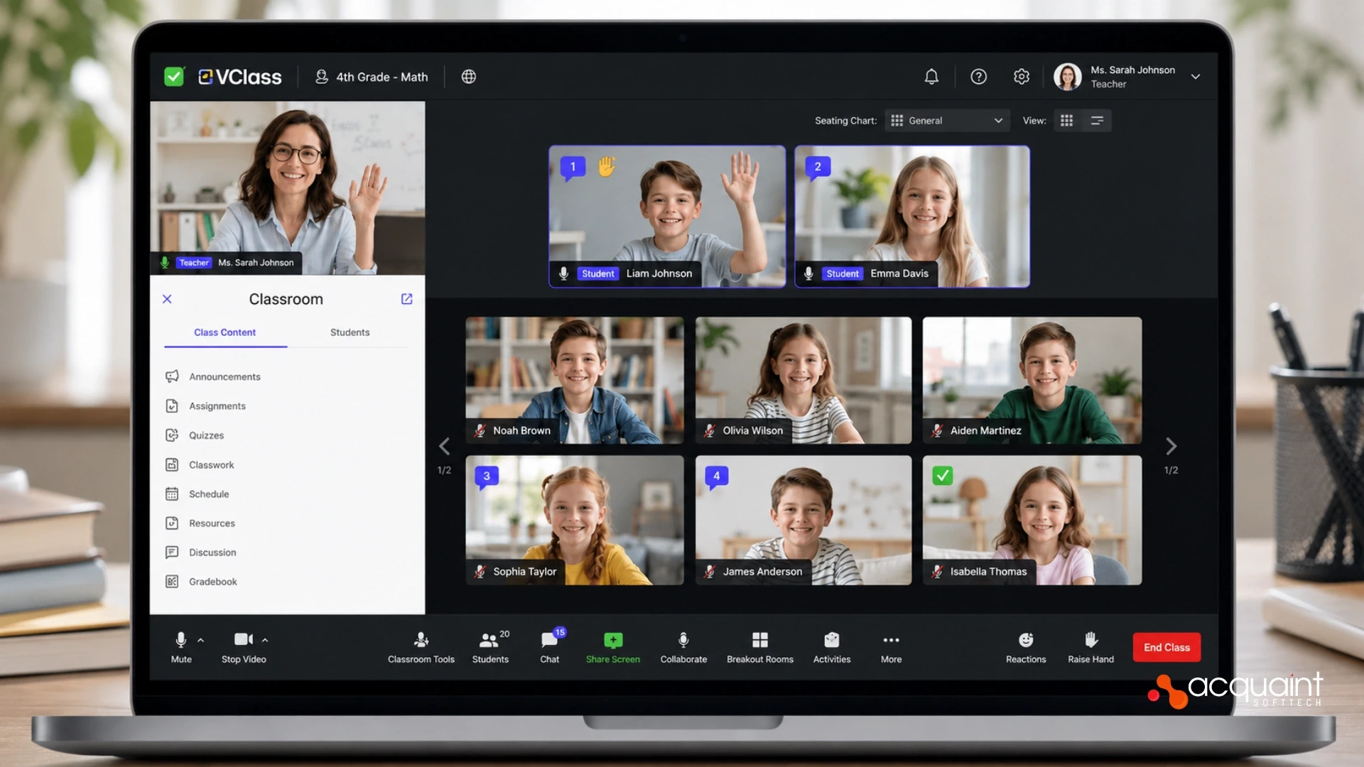 Building a Virtual Classroom Platform