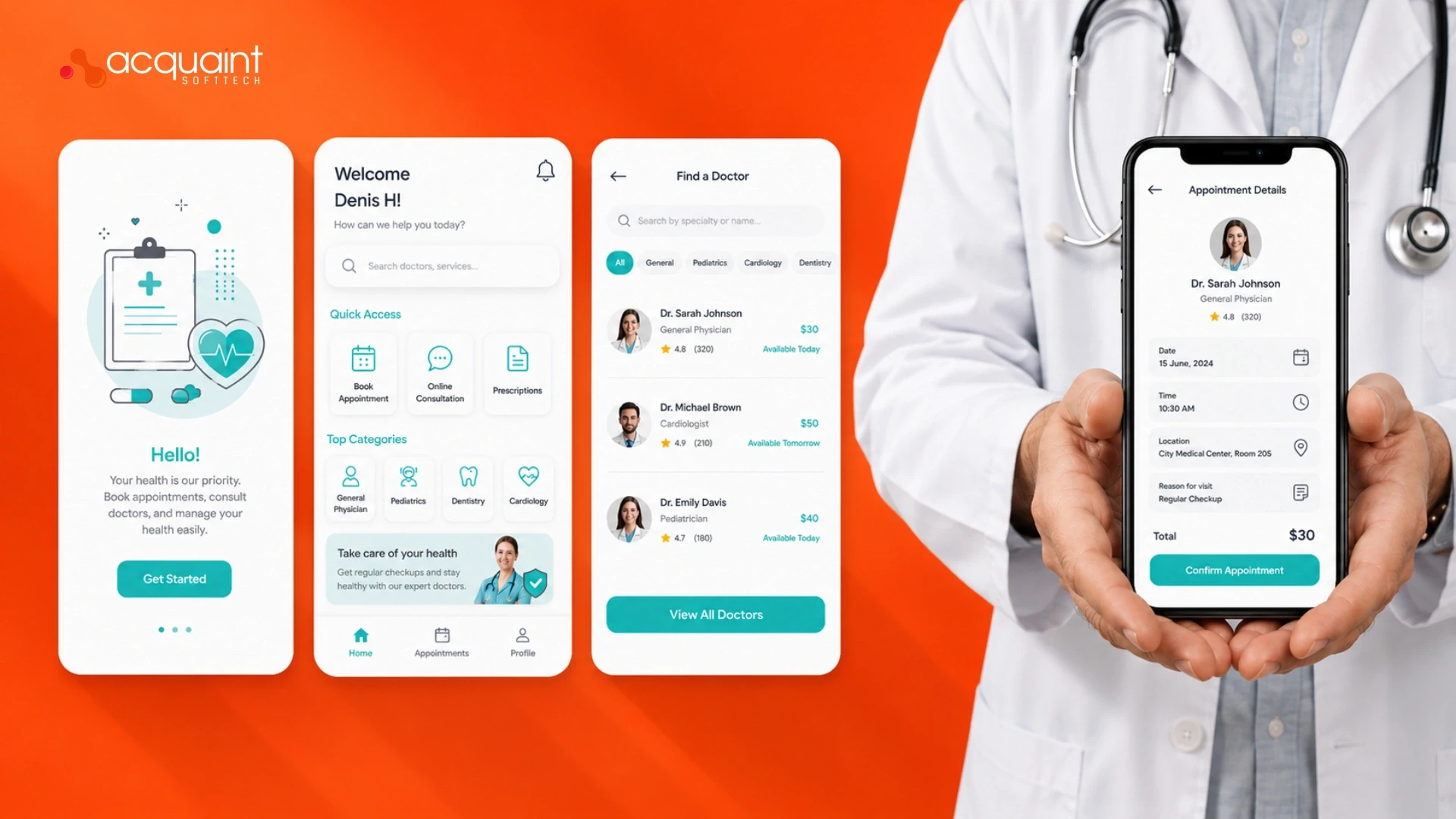 Building On-Demand Healthcare Apps: Doctor Consultation, Medicine Delivery