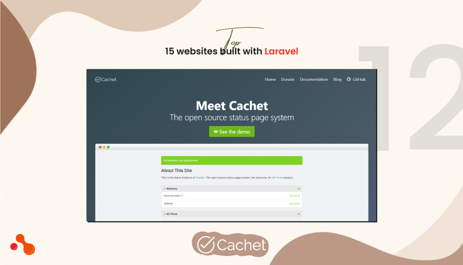 Top websites built with laravel