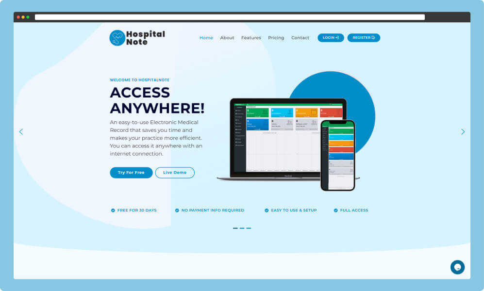 Case Study – HospitalNotes