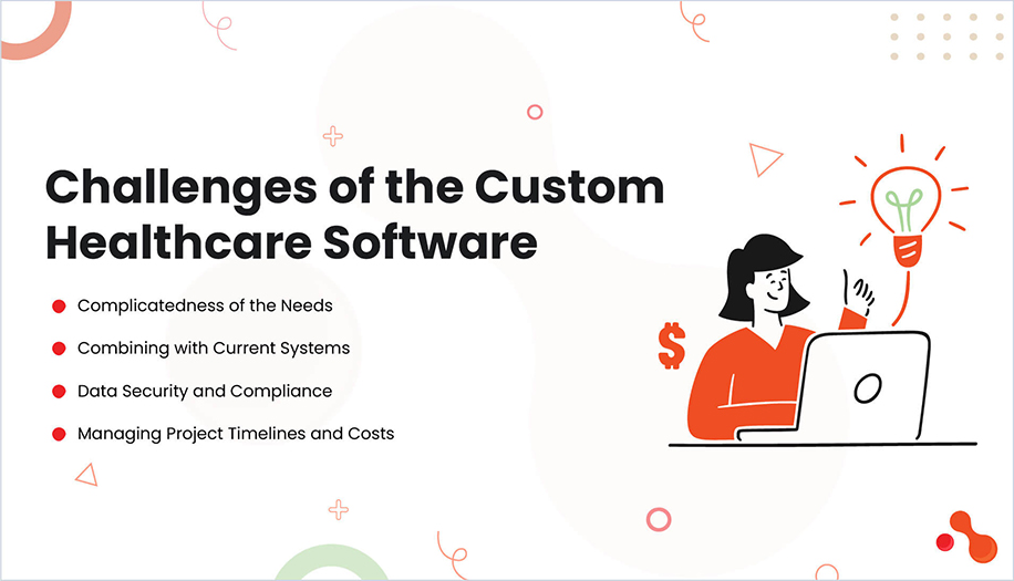 Challenges of the Custom Healthcare Software