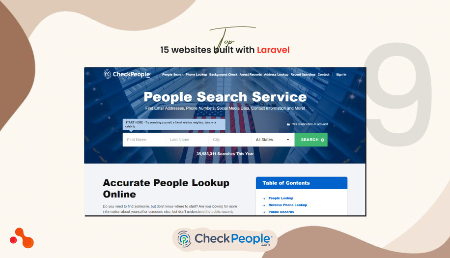 Top 15 websites built with Laravel