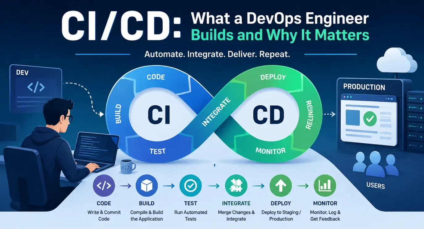 CI/CD: What a DevOps Engineer Builds and Why It Matters