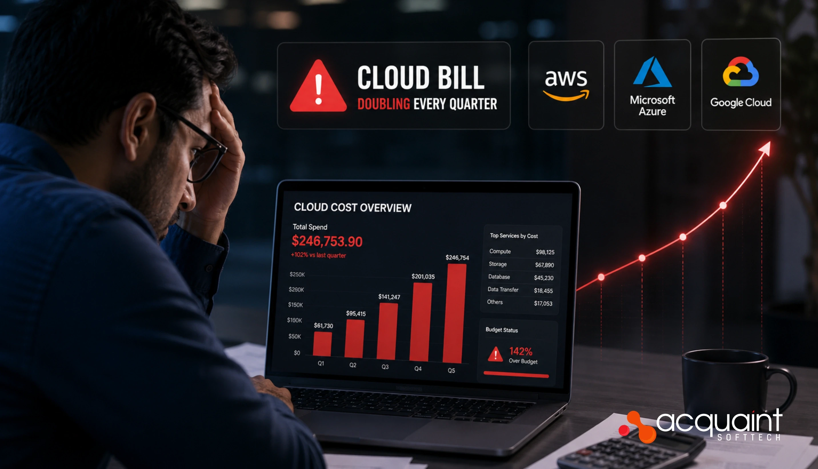 Cloud Bill Doubling Every Quarter: What a DevOps Engineer Finds and Fixes in 30 Days