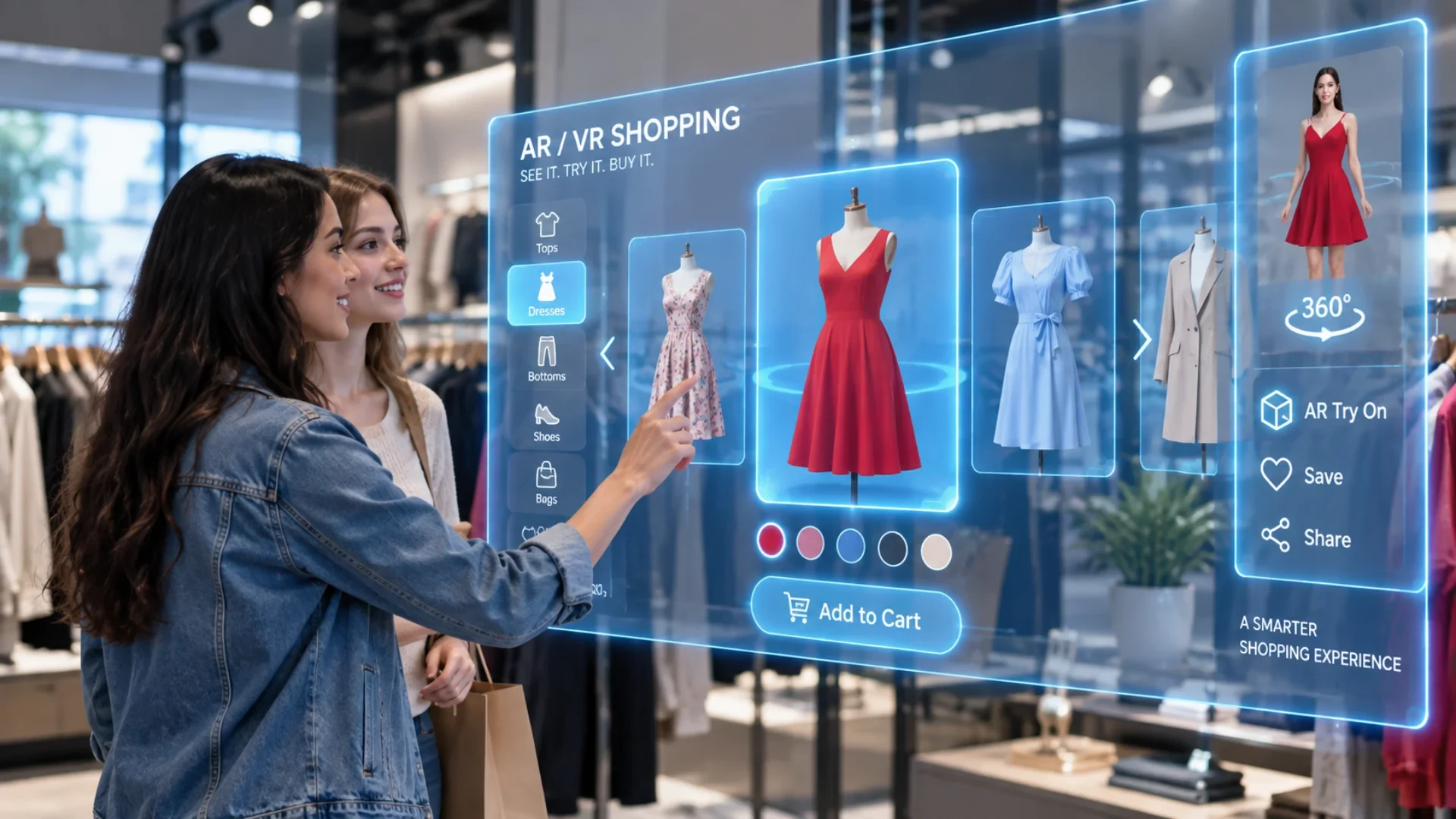 Common Applications of AR/VR for eCommerce