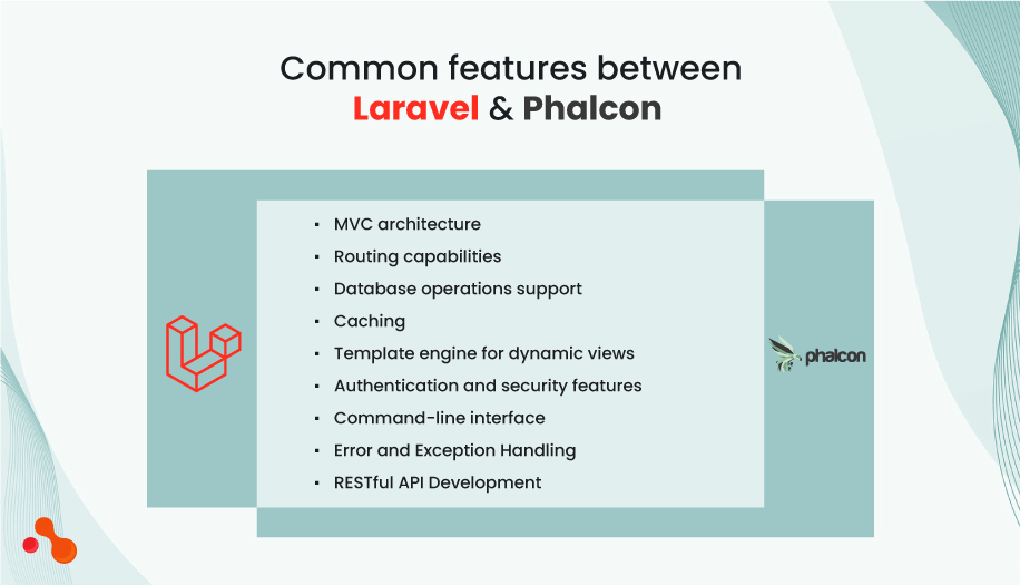 Common features between Laravel & Phalcon