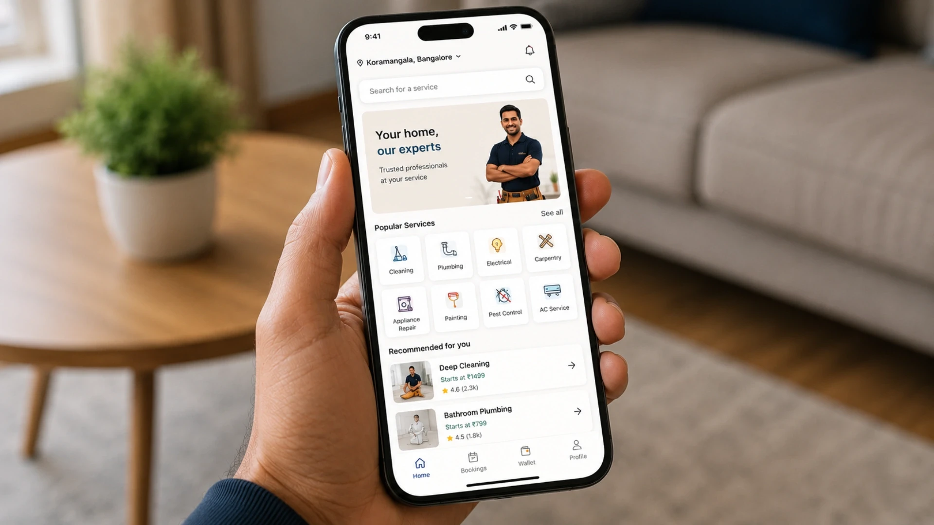 Core Features for a Home Services Marketplace