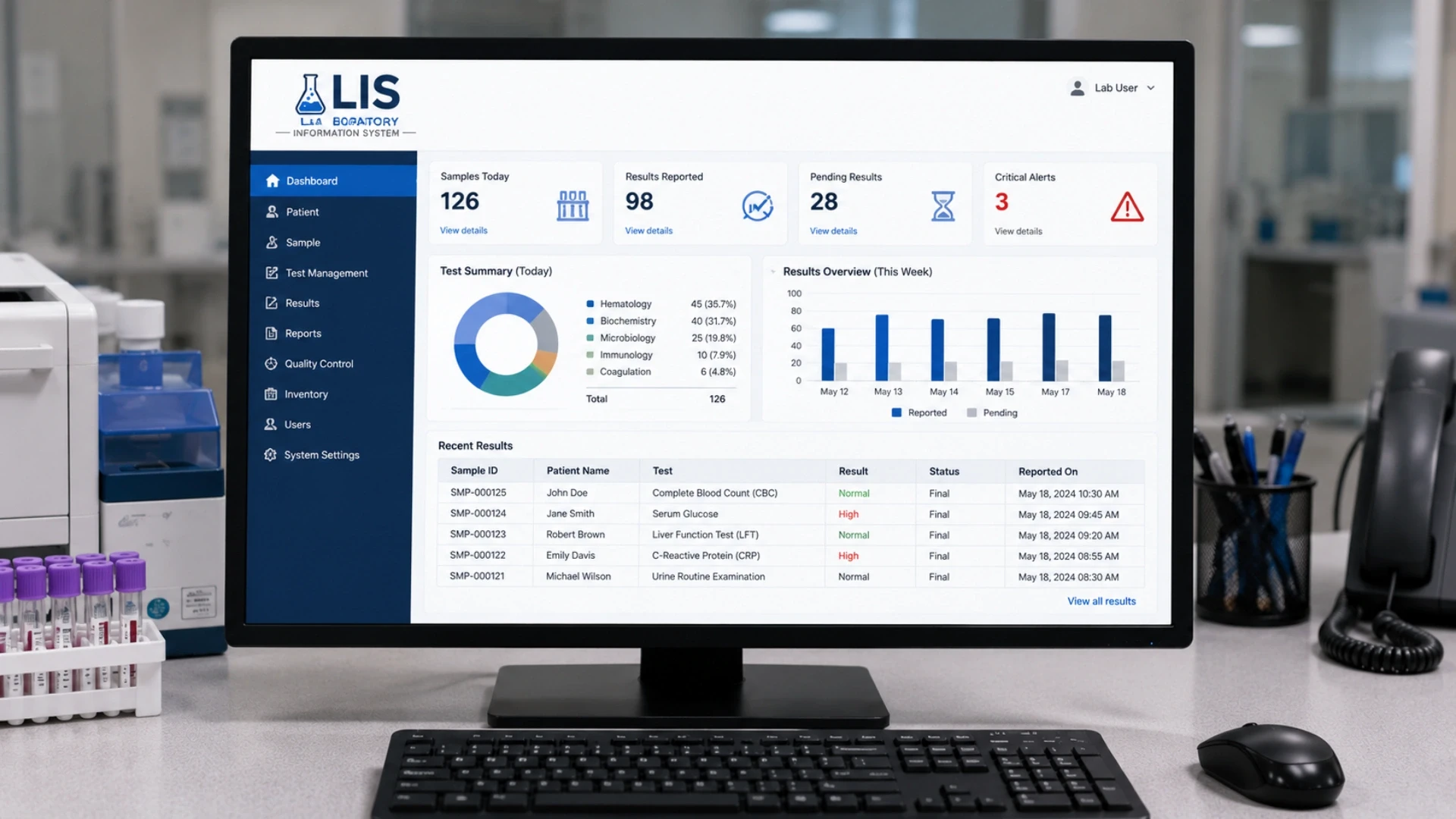 Core Modules Every Clinical LIS Must Include