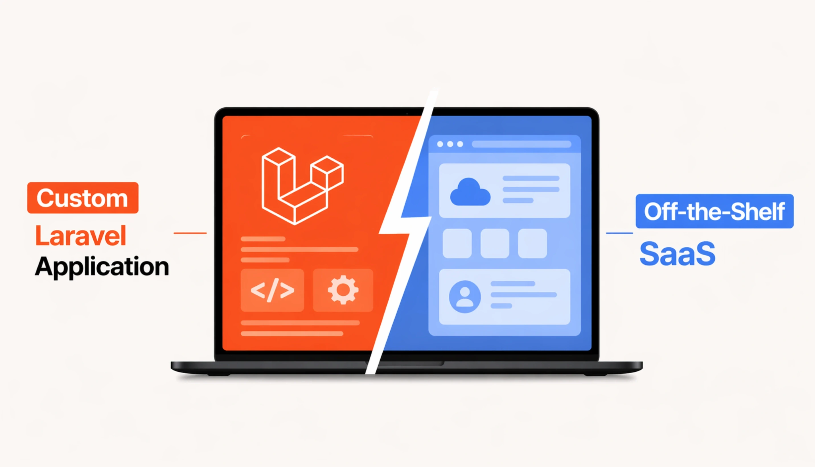Custom Laravel Application vs Off-the-Shelf SaaS: Build vs Buy 2026