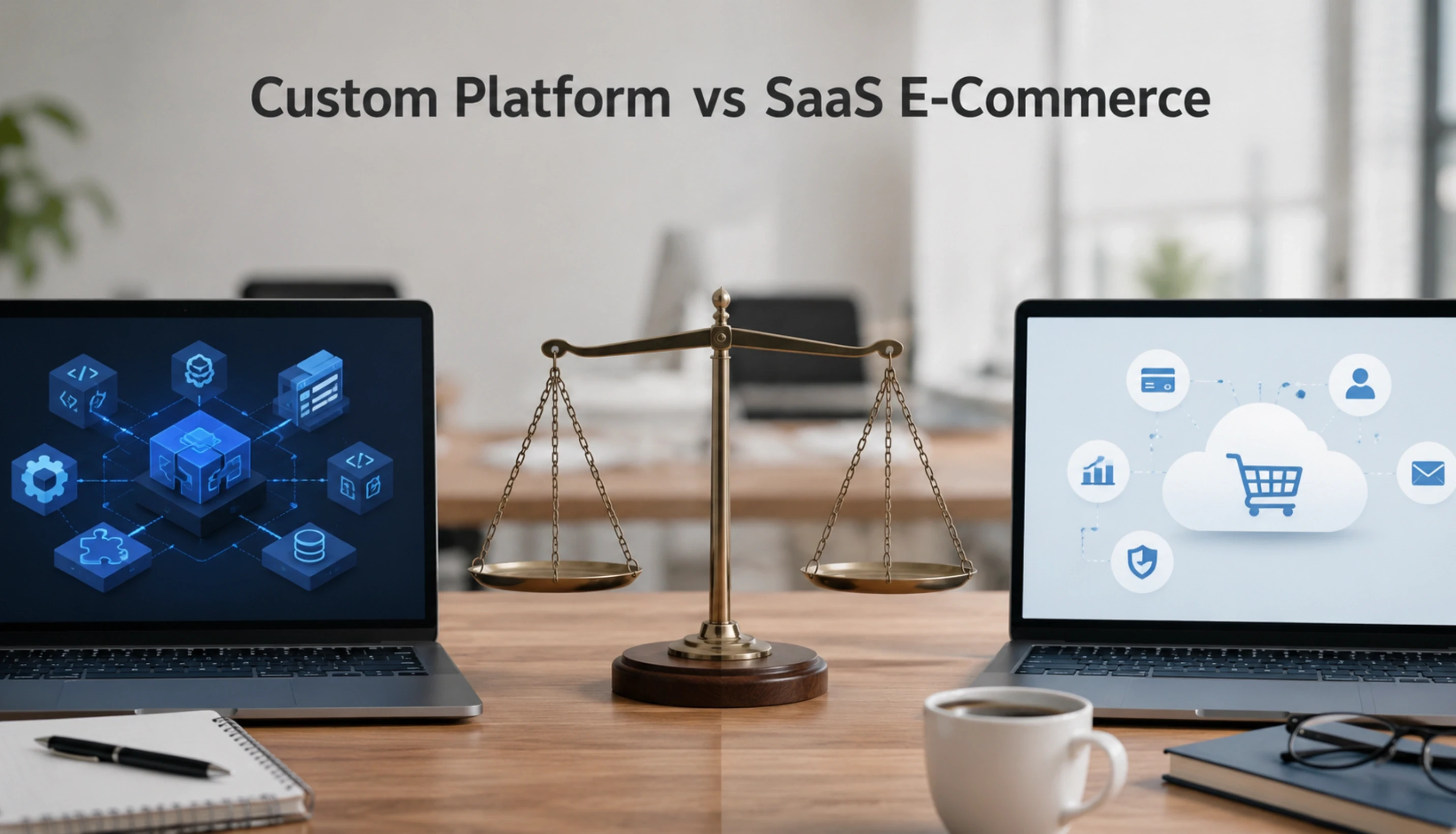 Custom Platform vs SaaS E-Commerce
