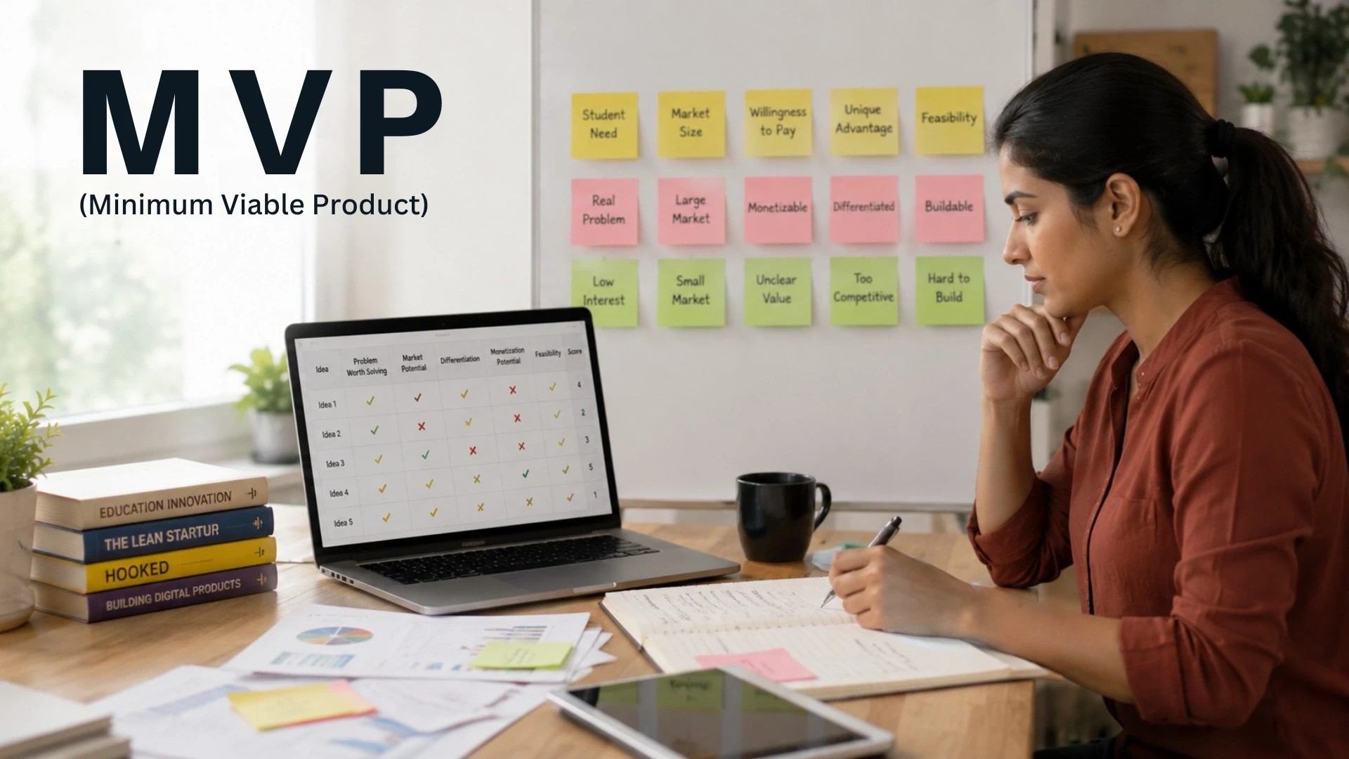 Define the MVP: what to build first