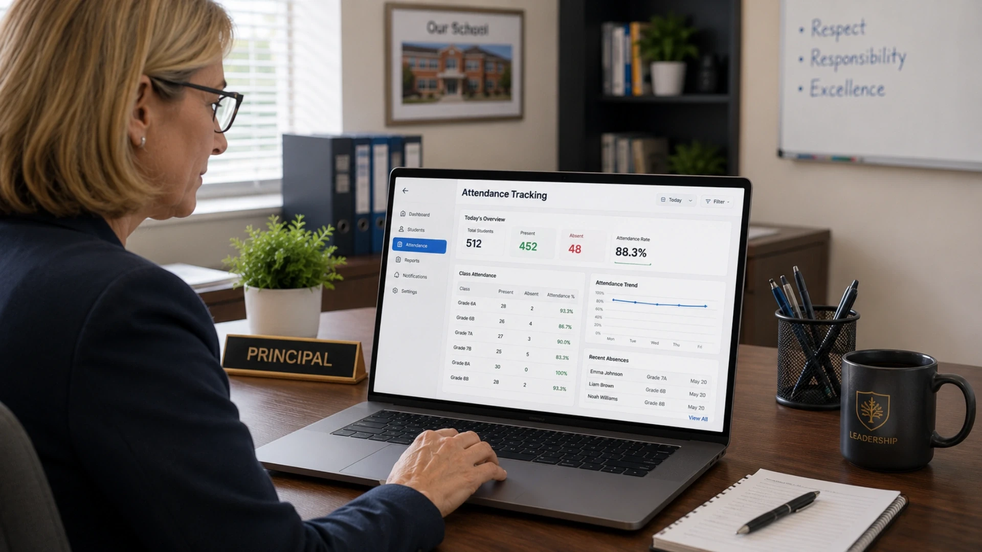 Designing the attendance tracking system