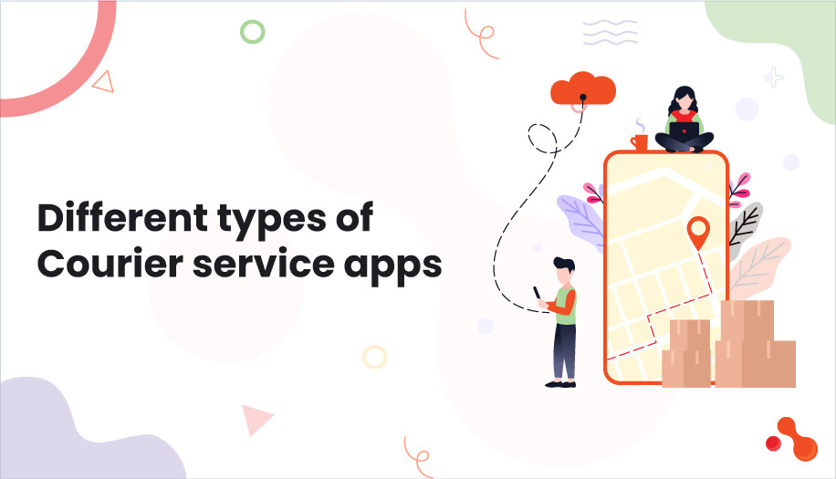 Different types of Courier service apps