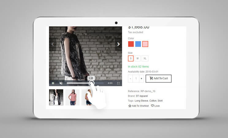 ecommerce product video