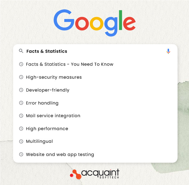 Facts & Statistics - You Need To Know