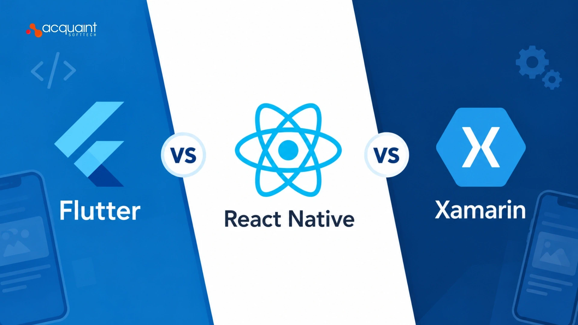 Flutter vs React Native vs Xamarin in 2026