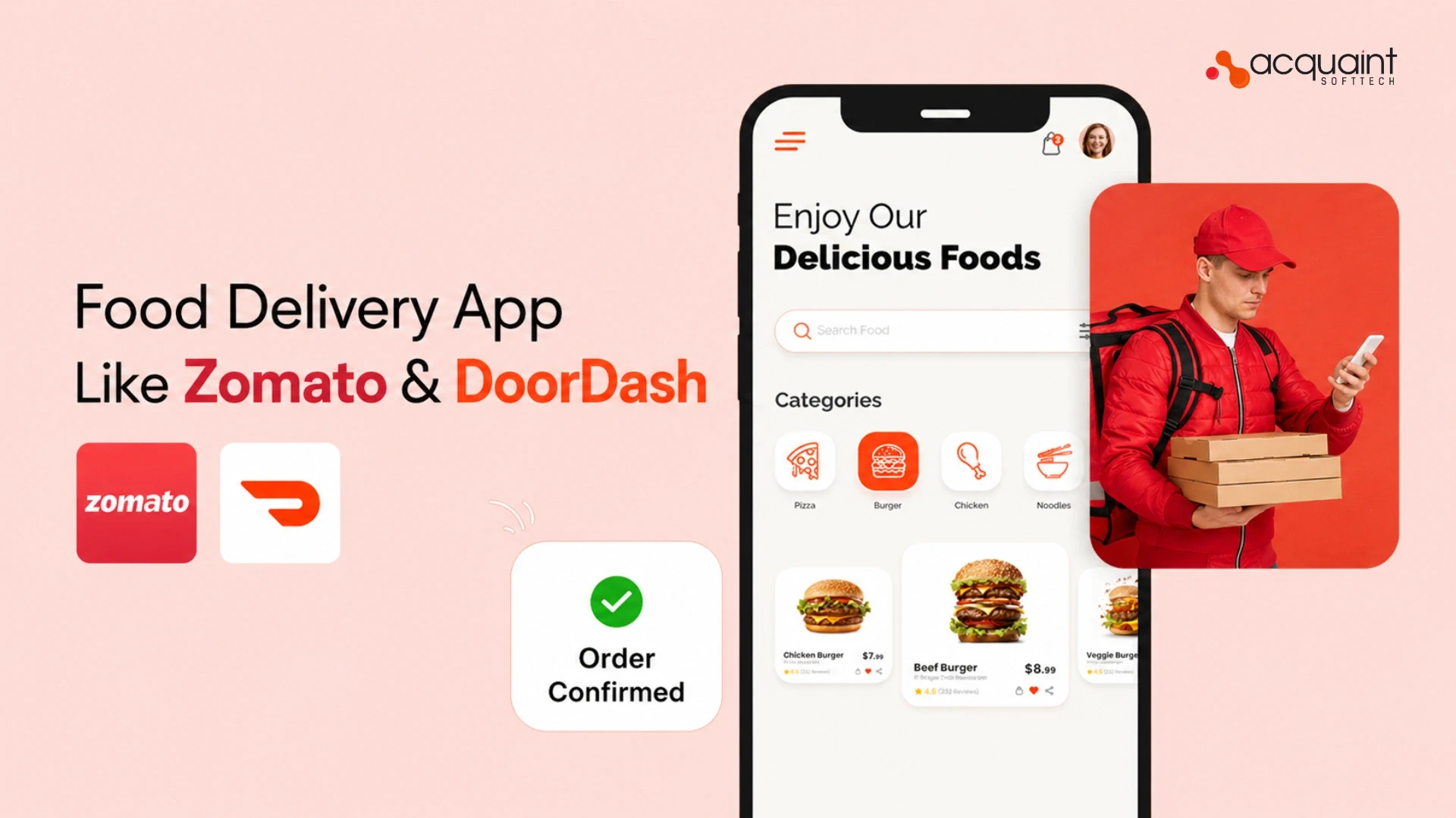 Food Delivery App Like Zomato & DoorDash: Architecture, Features, and Scale
