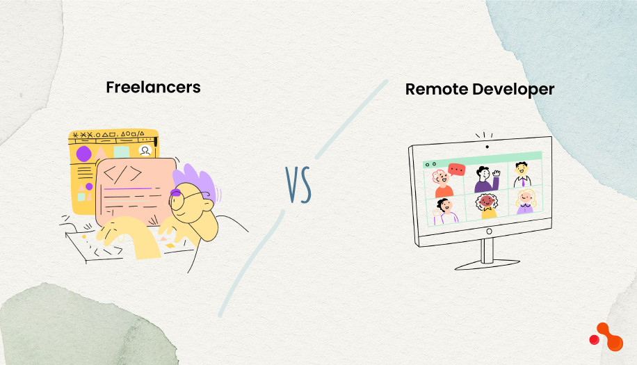 Hire a Remote Developer vs. Freelancers