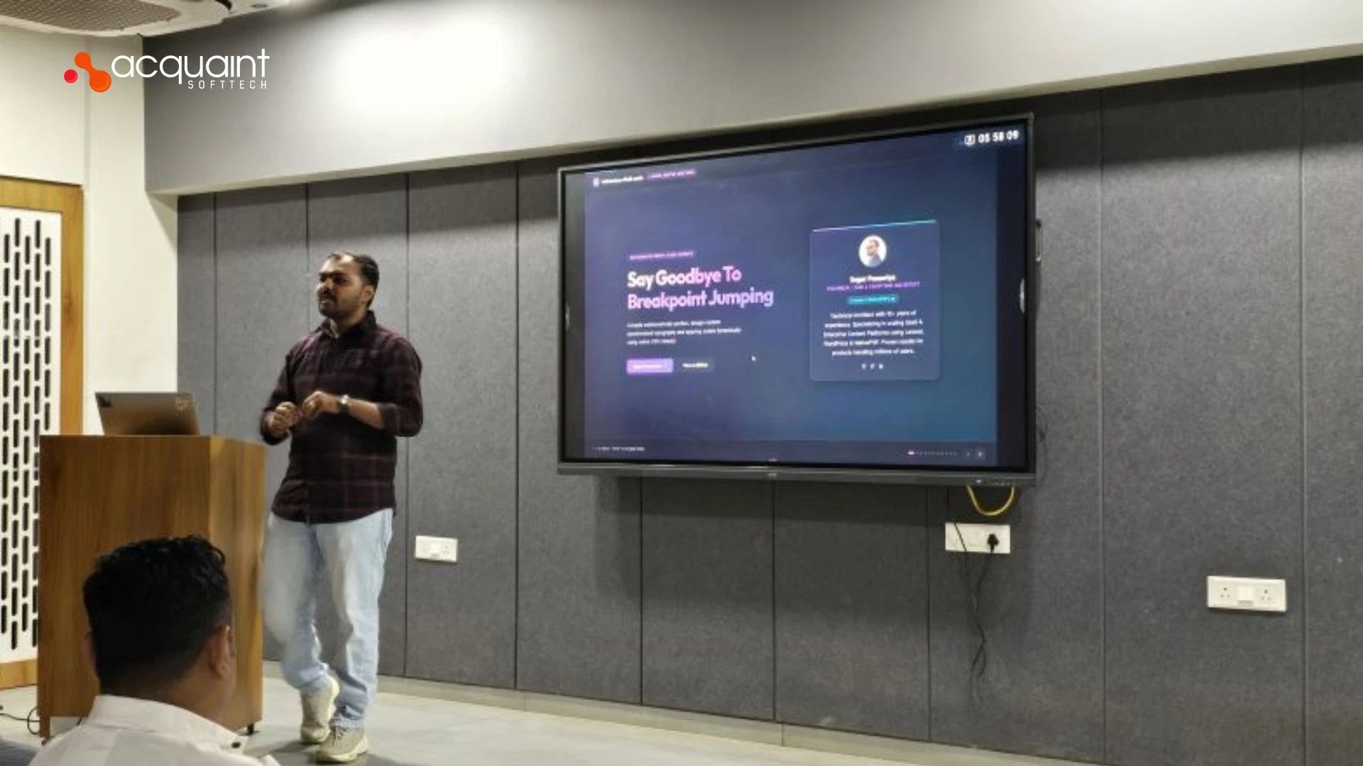 From a Frontend Problem to an Open-Source Plugin: My Tailwind CSS v4 Talk at Laravel Ahmedabad