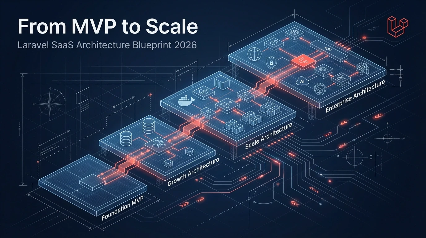 From MVP to Scale: The Laravel SaaS Architecture Blueprint for 2026