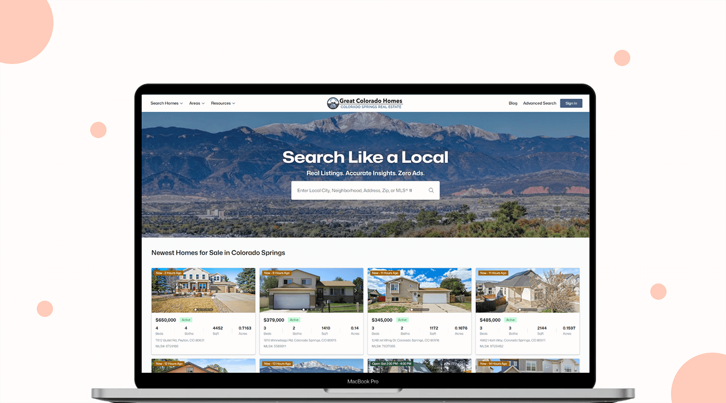Real Estate SaaS Portal - Great Colorado Homes