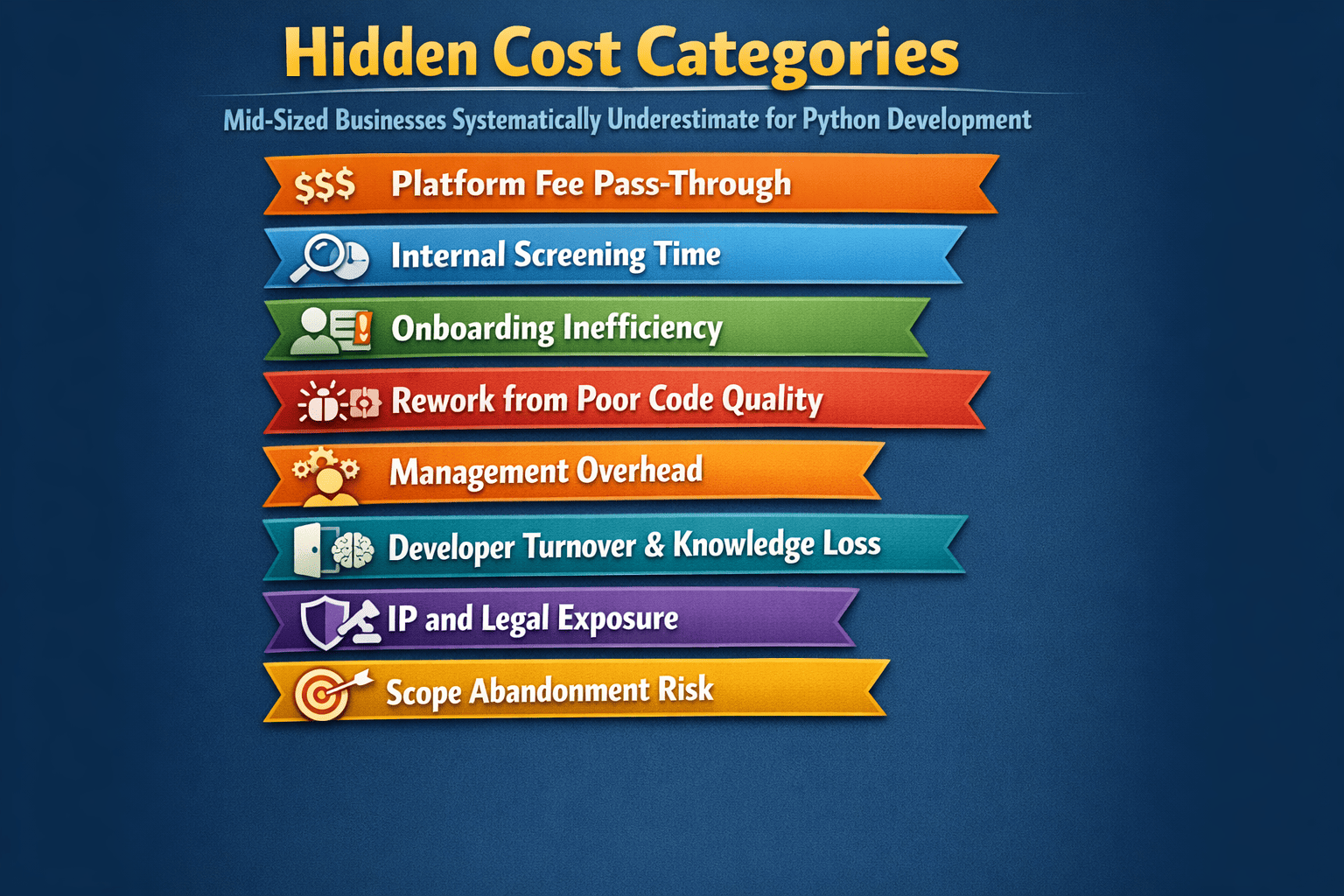 Hidden Cost Categories Mid-Sized Businesses Systematically Underestimate