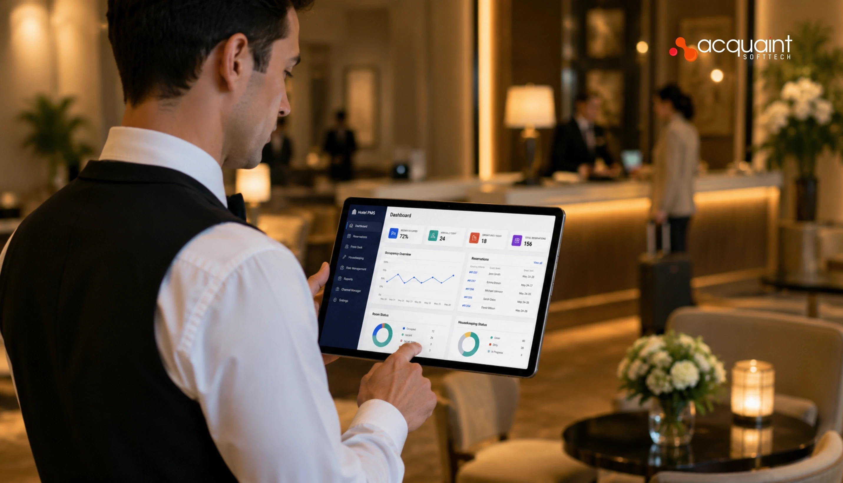 Hotel PMS Development: Front Desk, Housekeeping, and Guest Management in One System