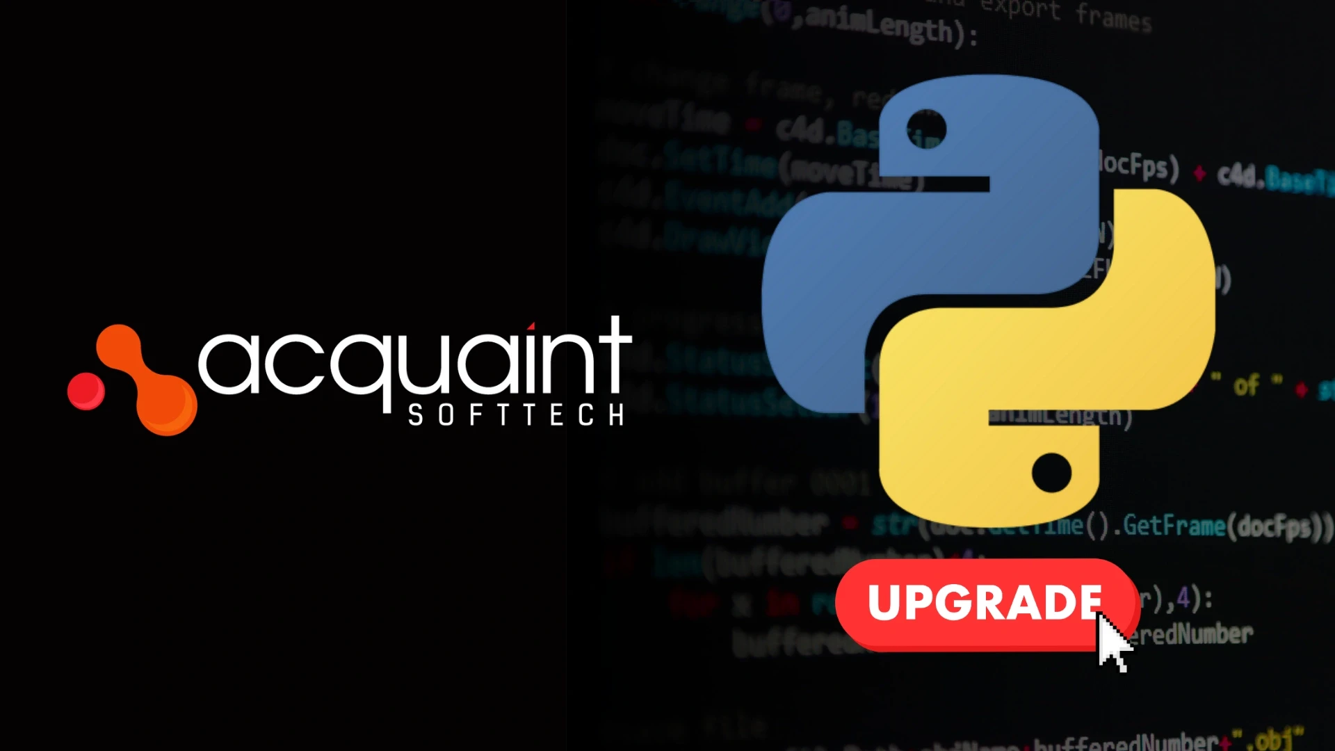 How Acquaint Softtech Approaches Python 2 Modernization