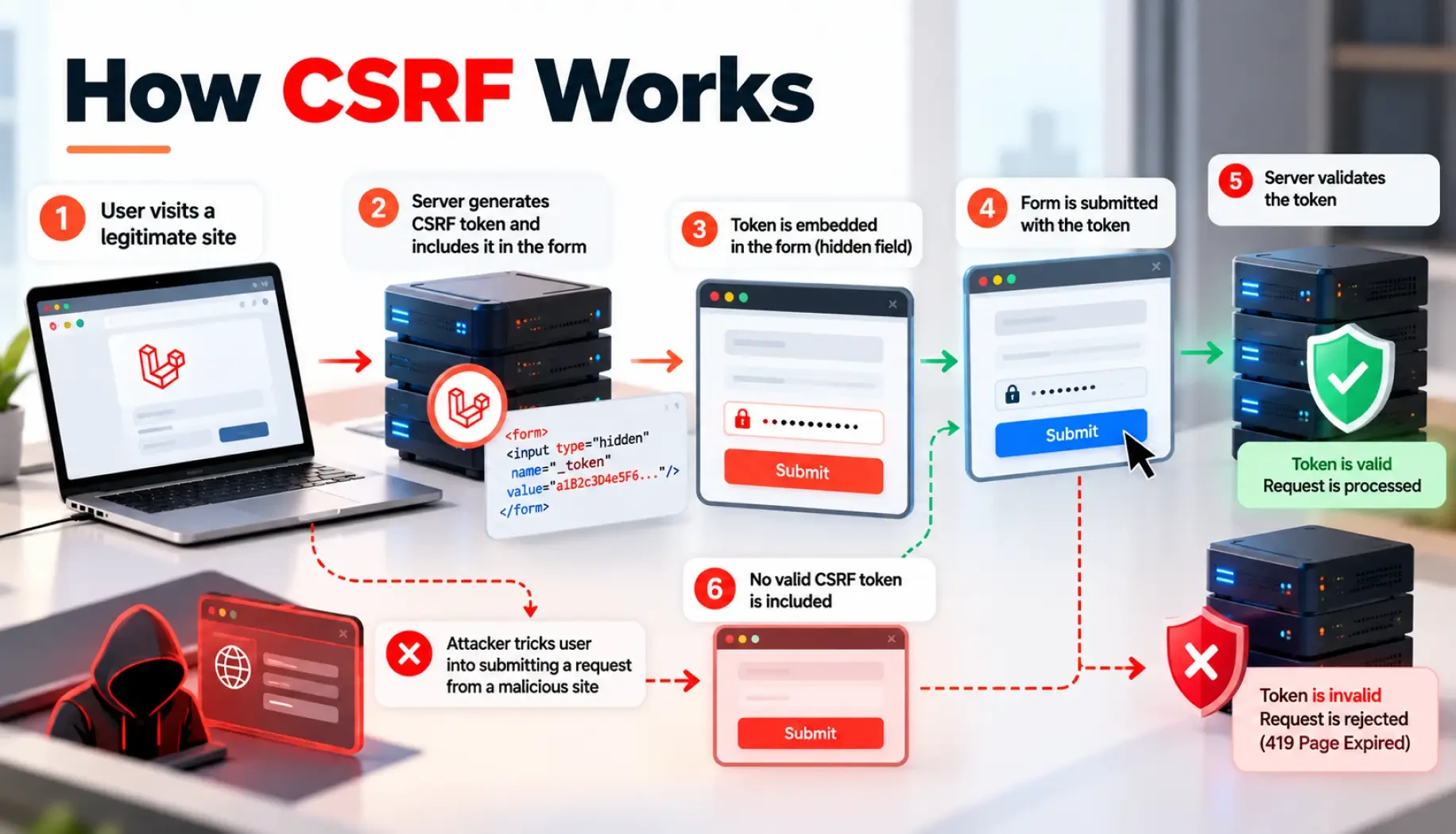 How CSRF Works