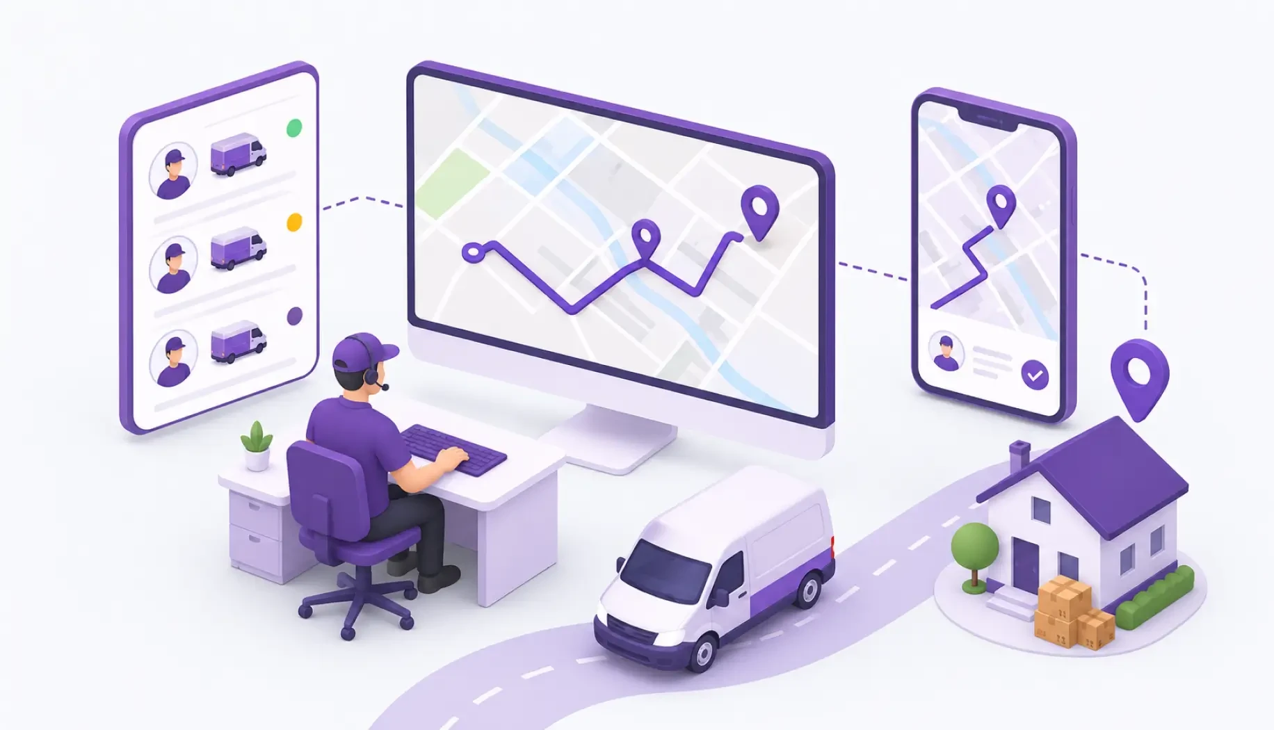 How Last Mile Delivery Software Works: Dispatch, Routing, Tracking, and Customer Notifications