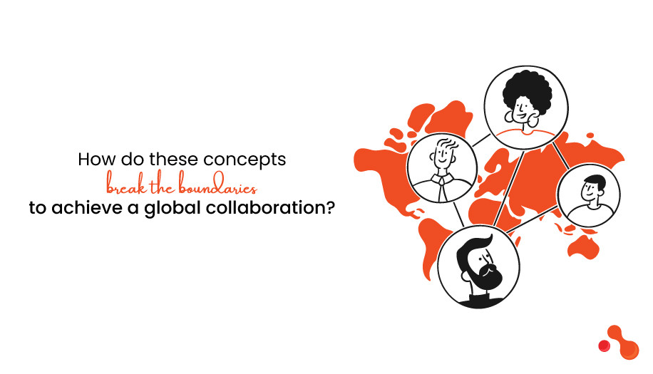 How do these concepts break the boundaries to achieve a global collaboration?
