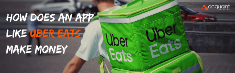 how does an app like uber eats make money