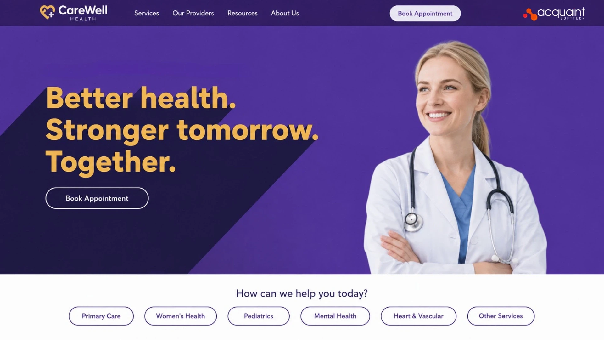 How to Build a Professional Healthcare Website