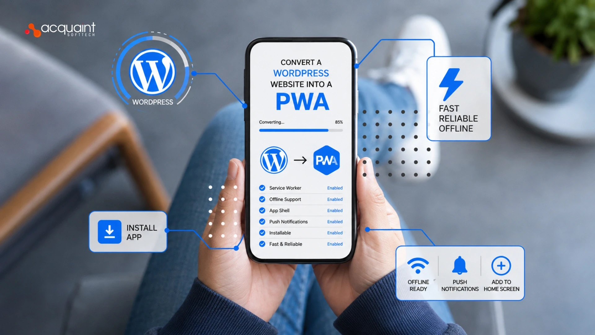 How to Convert a WordPress Website Into a PWA in 2026