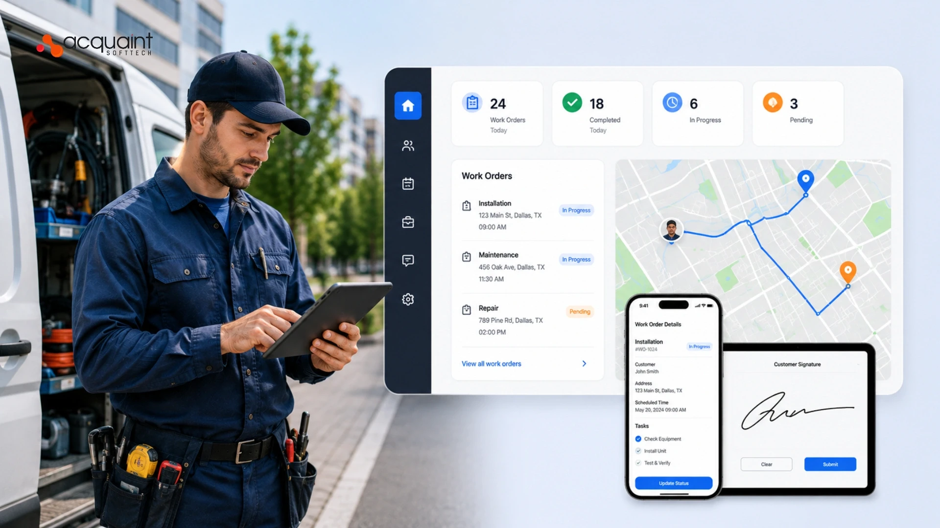 How to Develop Field Service Management Software?