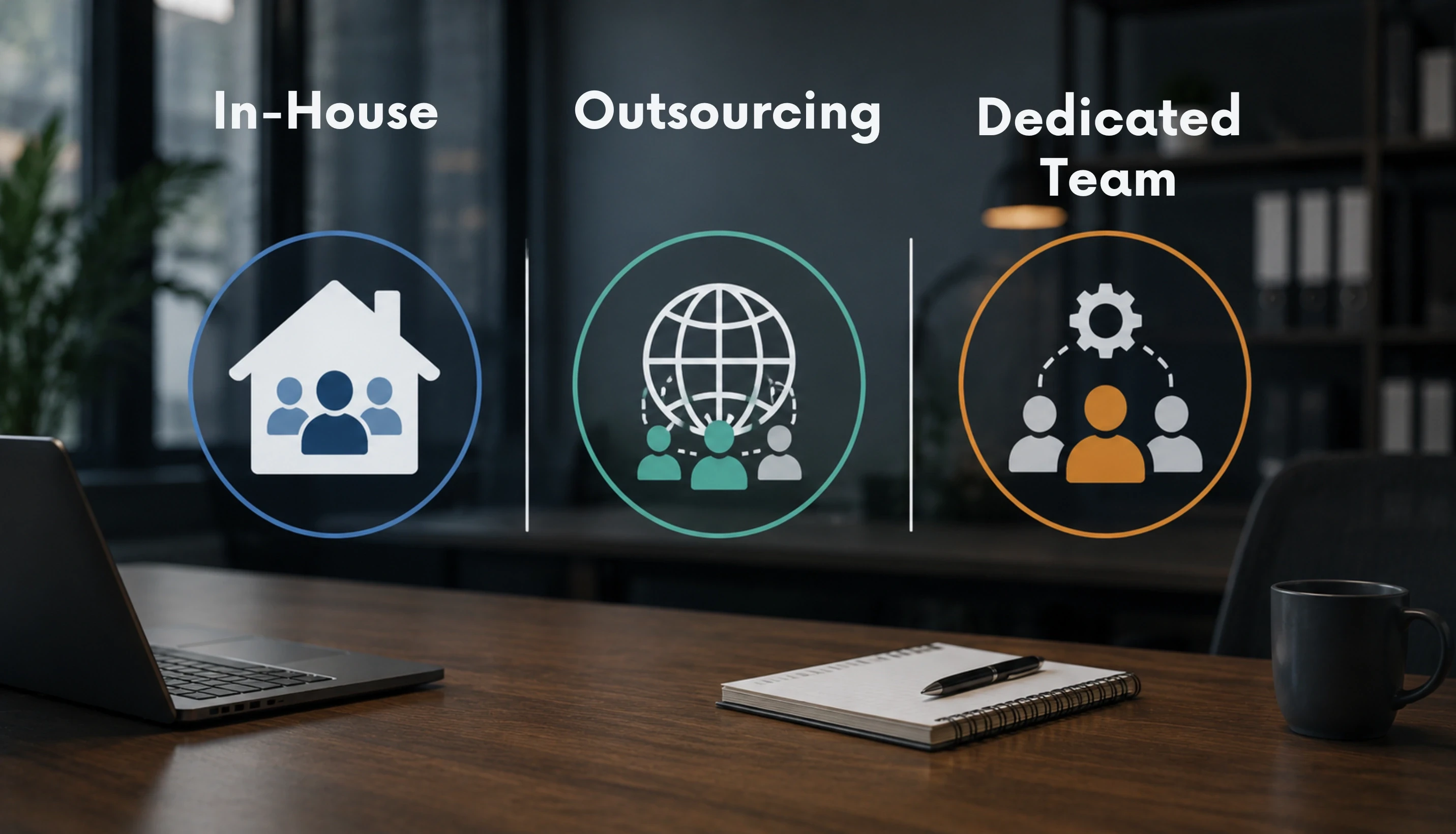 How to Hire: In-House vs Outsourcing vs Dedicated Team