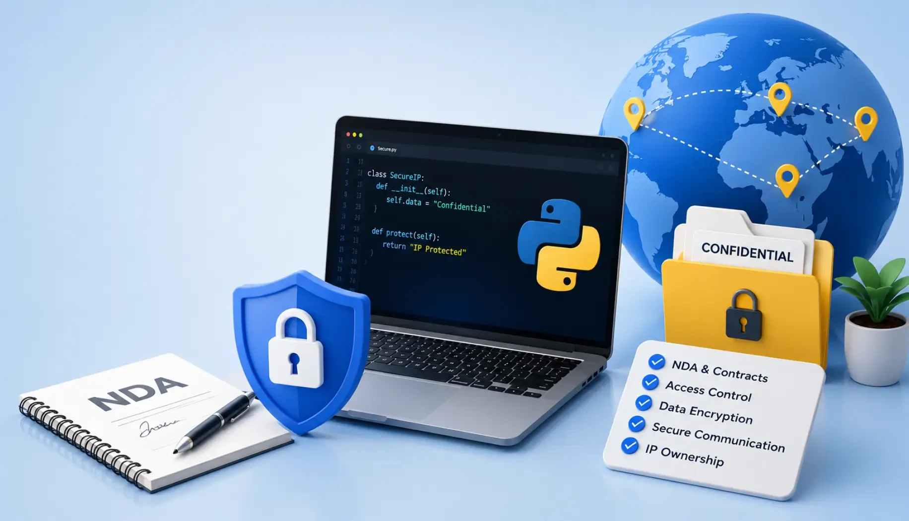 How to Protect Your IP When You Hire Python Developers Offshore