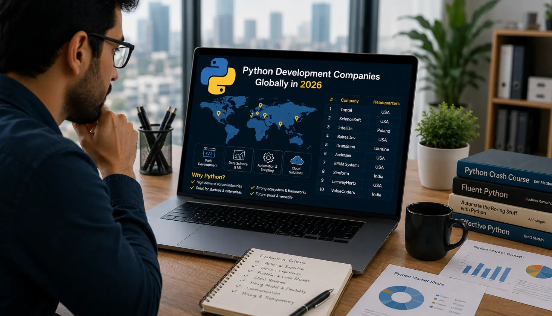How to Shortlist the Best Python Development Companies Globally in 2026: A Structured Process