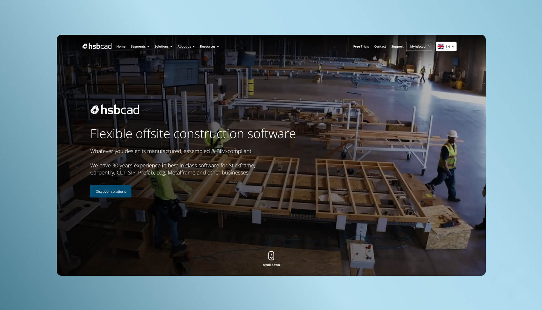 Case Study - hsbcad Website Development