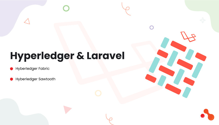 What are some popular blockchain frameworks used with Laravel?